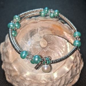 Cool Mint Wrist Candy Wrap Bracelet